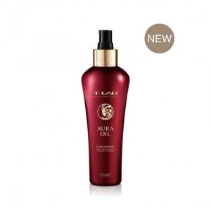Plaukų eliksyras prabangiam plaukų švelnumui ir natūraliam grožiui T-LAB Professional Aura Oil Elixir Superior
