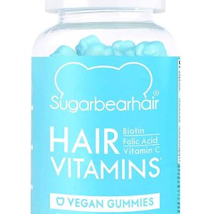 Sugar Bear Hair vitaminai plaukams, 60 guminukų