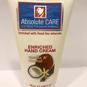 Absolute CARE rankų kremas 150 ml. Coconut & Vanilla