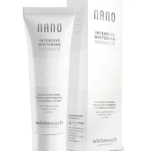 Nano Whitwash intensive whitening dantų pasta 75 ml