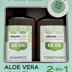 Arganicare Aloe Vera plaukų priežiūros rinkinys